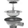 Pohjaventtiili Prevex, 1 1/2", 114mm