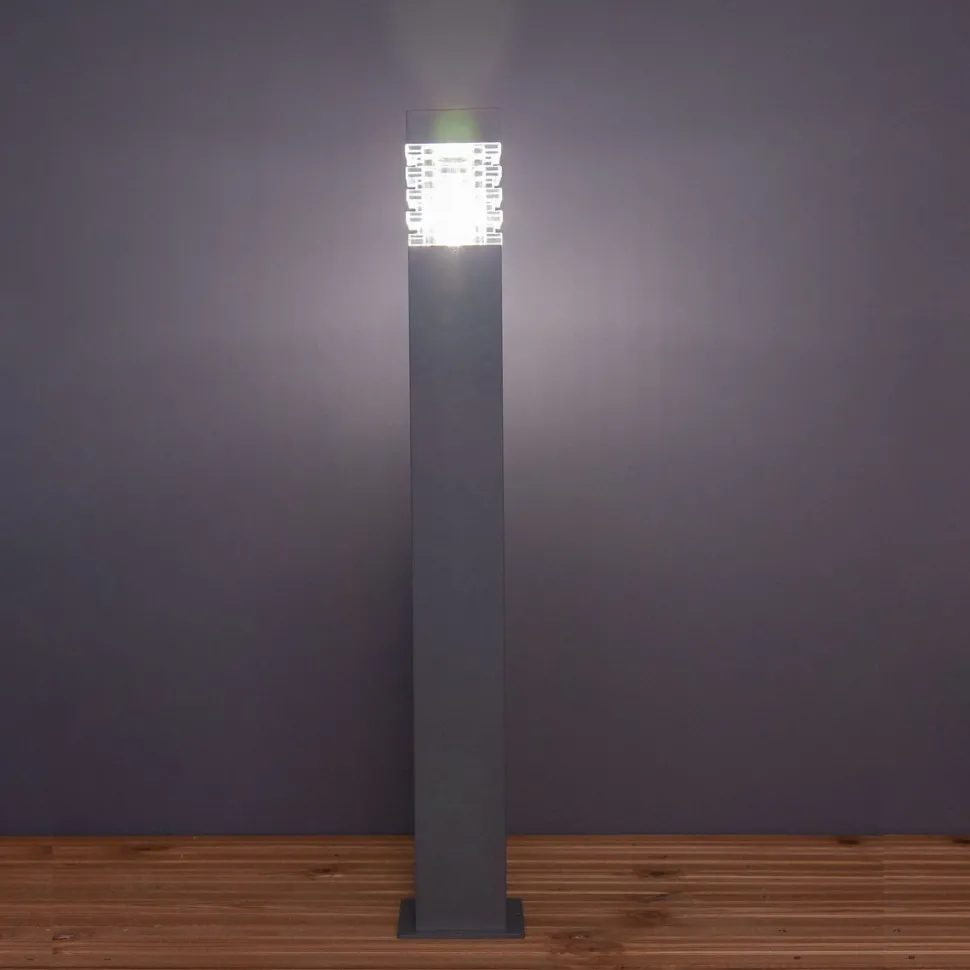 Pollarivalaisin FTLIGHT Lucas E27 60W IP44 antrasiitinharmaa