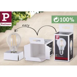 Polttimo Paulmann Standard 230V LED Reflector GU10 hämäräohjatulla liiketunnistimella (HF) 550lm 7W 2700K, mattavalkoinen
