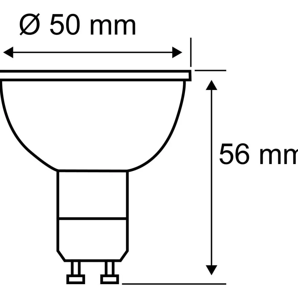 Polttimo Paulmann Standard 230V LED Reflector GU10 hämäräohjatulla liiketunnistimella (HF) 550lm 7W 2700K, mattavalkoinen