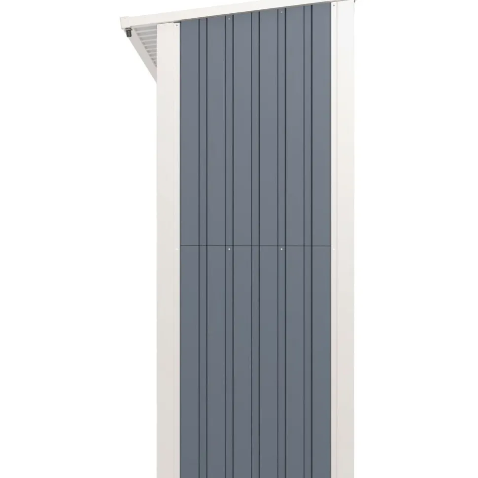 Polttopuukatos Fornorth 242x89x190cm, 2.15m²