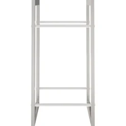 Polttopuuteline 80x28x86 cm ruostumaton teräs