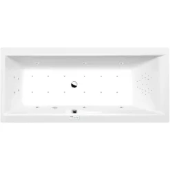 Poreamme Interia Cleo Highline Hydro-Air, 1800x900x480mm, 330l, valkoinen