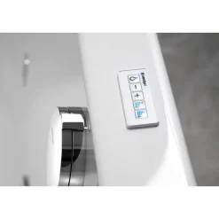 Poreamme Interia Evia Highline Hydro-Air, 1700x1000x470mm, oikea, 255l, valkoinen