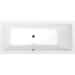 Poreamme Interia Mimoa Highline Hydro, 1700x800x390mm, 218l, valkoinen