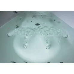 Poreamme Interia Tigra Attraction Hydro-Air, 1700x800x460mm, oikea, 225l, valkoinen
