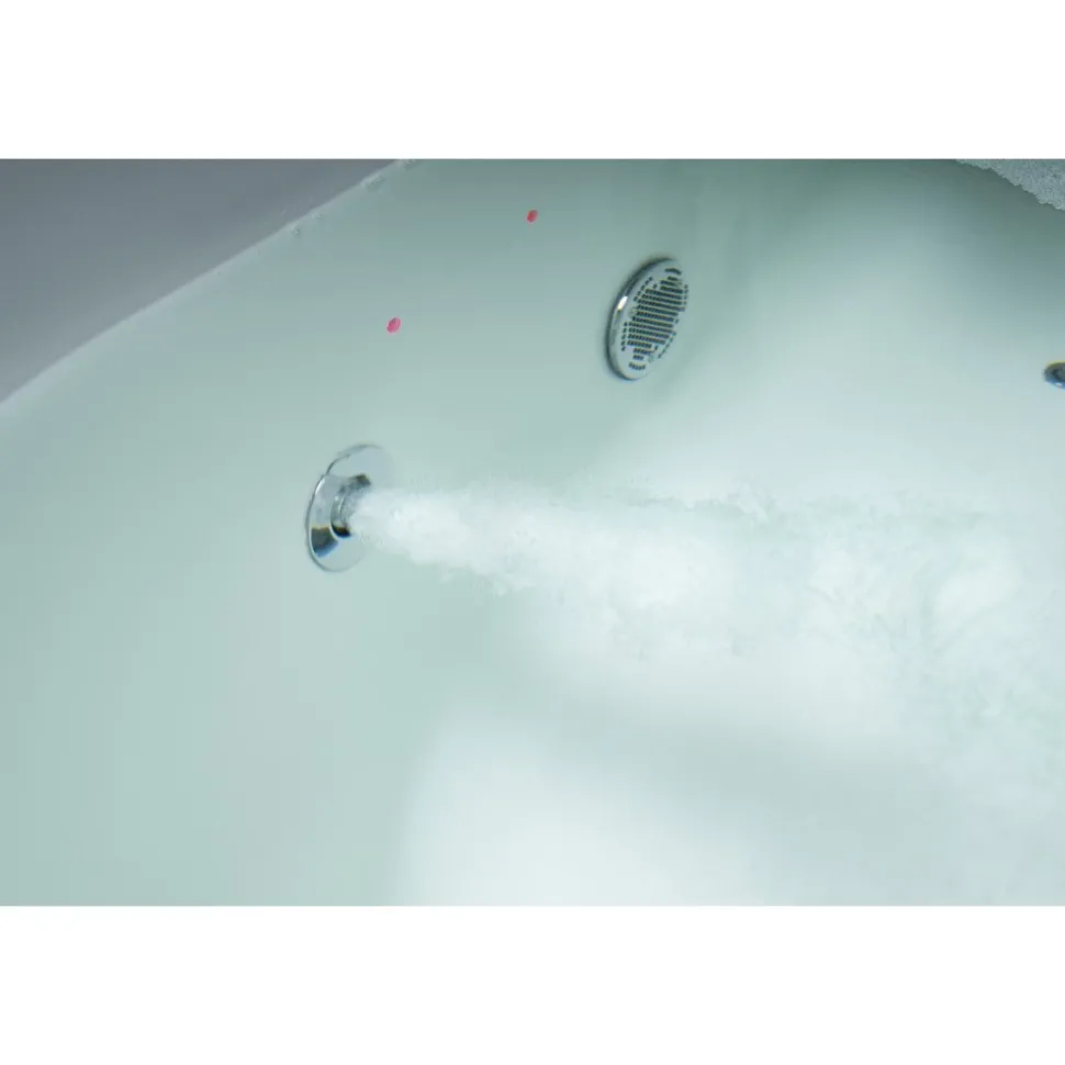 Poreamme Interia Viva Active Hydro-Air, 1850x800x470mm, 267l, valkoinen