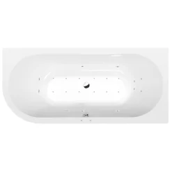Poreamme Interia Viva Active Hydro-Air, 1750x800x470mm, oikea, 235l, valkoinen