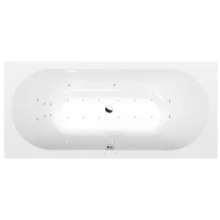 Poreamme Interia Viva Attraction Hydro-Air, 1750x800x470mm, 235l, kulmikas, valkoinen