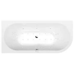 Poreamme Interia Viva Highline Hydro-Air, 1750x800x470mm, vasen, 235l, valkoinen