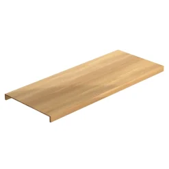 Porrasaskelma Lundbergs Premium 590mm kaksoisaskelma tammi lakattu eri leveyksiä