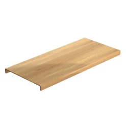 Porrasaskelma Lundbergs Premium 590mm kaksoisaskelma tammi lakattu eri leveyksiä