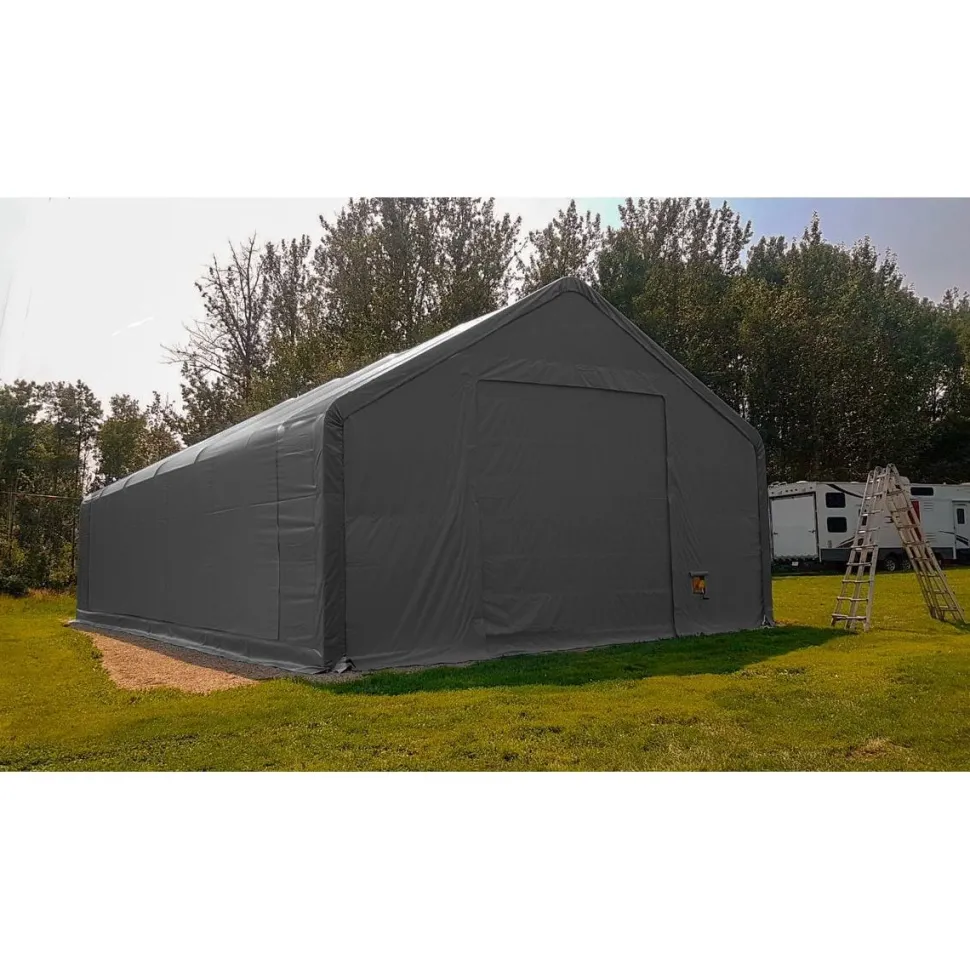Pressuhalli Ranch Premium 9.15x18.3x6.1m harmaa