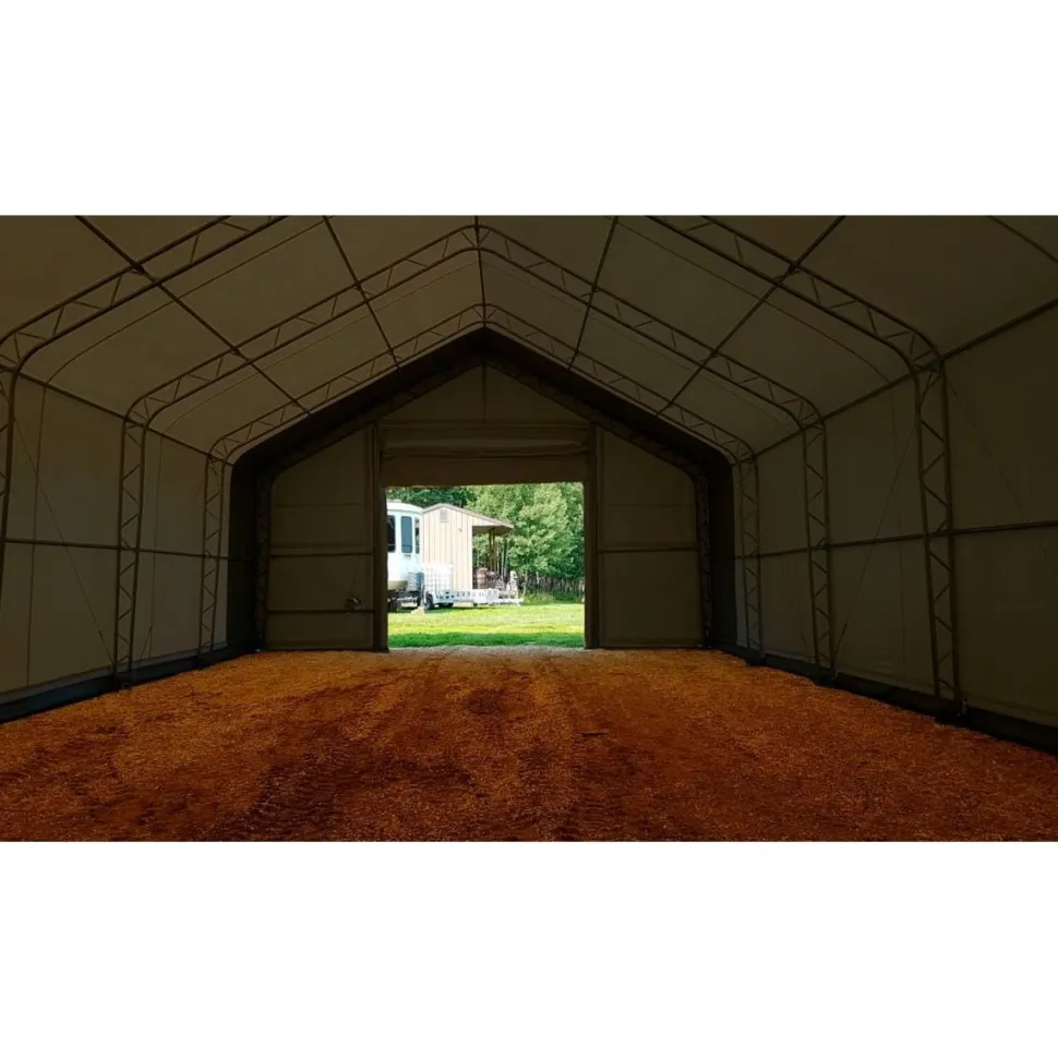 Pressuhalli Ranch Premium 9.15x18.3x6.1m harmaa