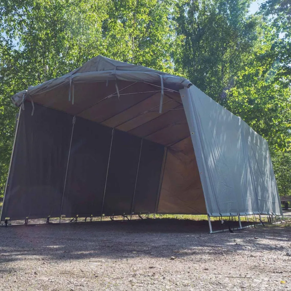 Pressutalli Fornorth 500g/m2 musta eri kokoja