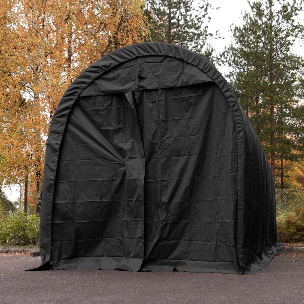Pressutalli Fornorth pyöreä muoto 500g/m2 musta eri kokoja