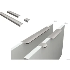 Profiilivedin Cliff Round 200x41x18 mm