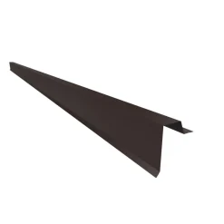 Päätylista Ruukki Classic pystysaumakatteille, 3m, Pural BT matta, eri värejä
