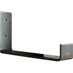 Puinen seinähylly Linento Furniture LAM007, leveys 40cm, tummanruskea