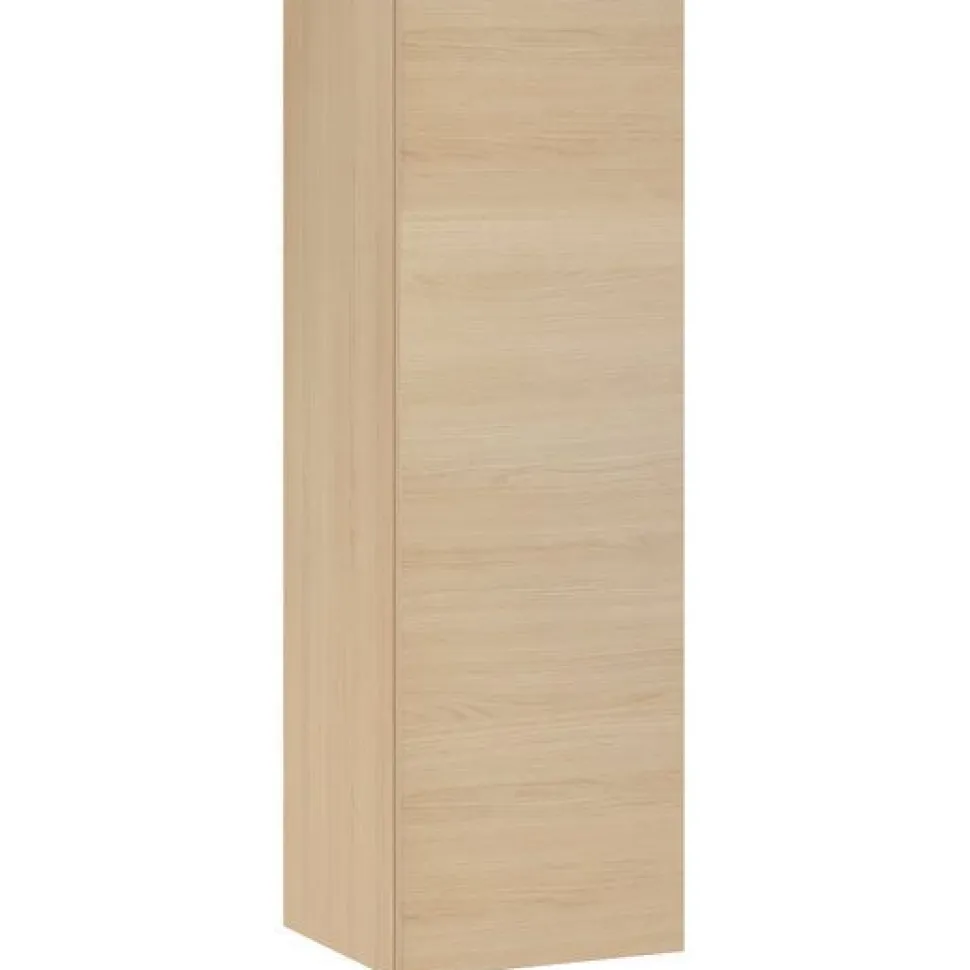 Puolikorkea pyykkikaappi Temal, 123.4x58cm, hyllyillä ja korilla, eri vaihtoehtoja
