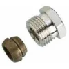 Puserrusliitin 3/8 RA-VENTTIILILLE