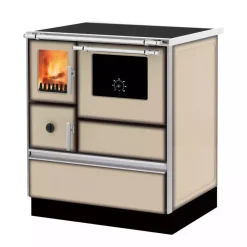 Puuliesi SVT Alfa 70 LUX lasiovella, 6,3 kW, 65 m2, hormilähtö oikealla