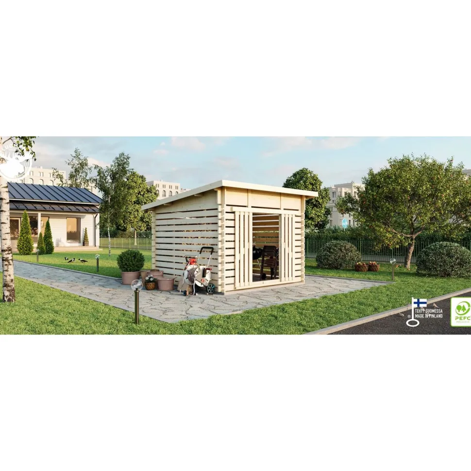 Puuliiteri Luoman Lillevilla 594 Paljakka, 7.3m²