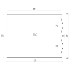 Puuliiteri Tene Tobias 19,6 m²