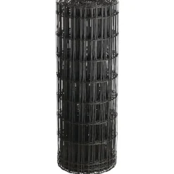 Puutarha-aita Hortus 5x10cm 1,2x25m 0% PVC musta