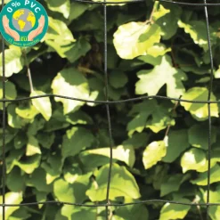 Puutarha-aita Hortus 10x10cm 0,9x25m 0% PVC musta