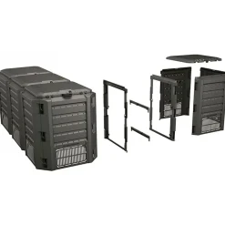 Puutarhakompostori AB Polar Compo, 1200L musta