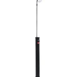 Puutarhan aurinkovoimasuihku musta 215 cm 8 l