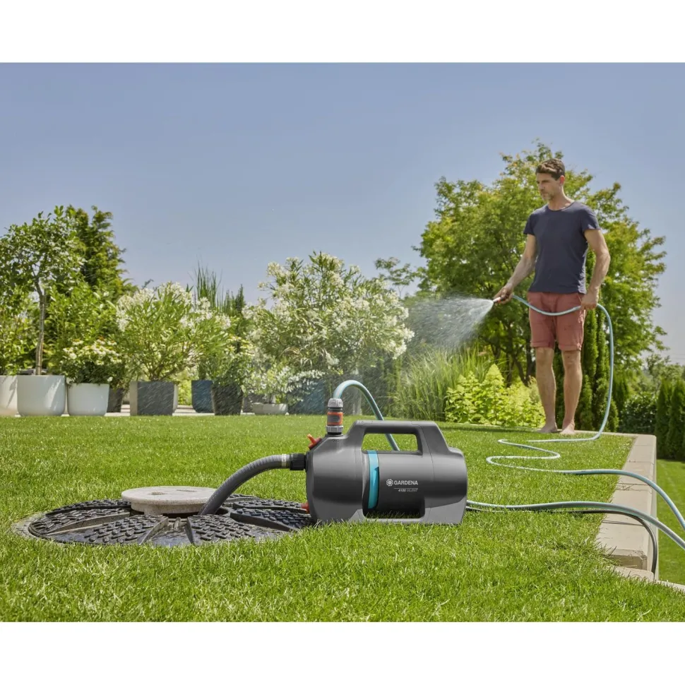 Puutarhapumppu Gardena 4100 Silent Jet 4100 l/h 3,6 bar