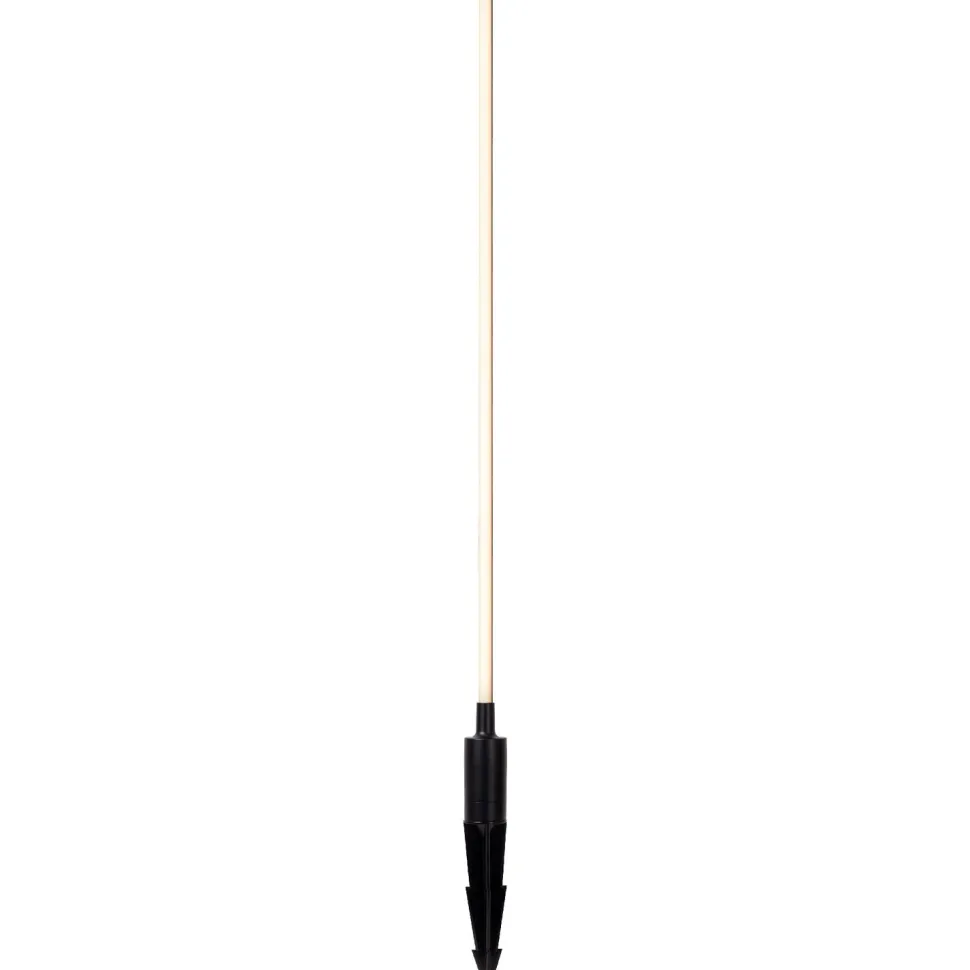Puutarhaspotti Lucide Lornex, Ø4.9cm, IP54, 6W, musta