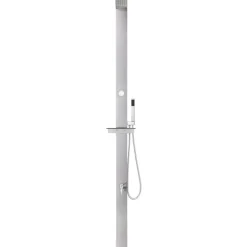 Puutarhasuihku 220cm ruostumaton teräs