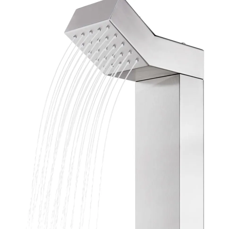 Puutarhasuihku 220cm ruostumaton teräs