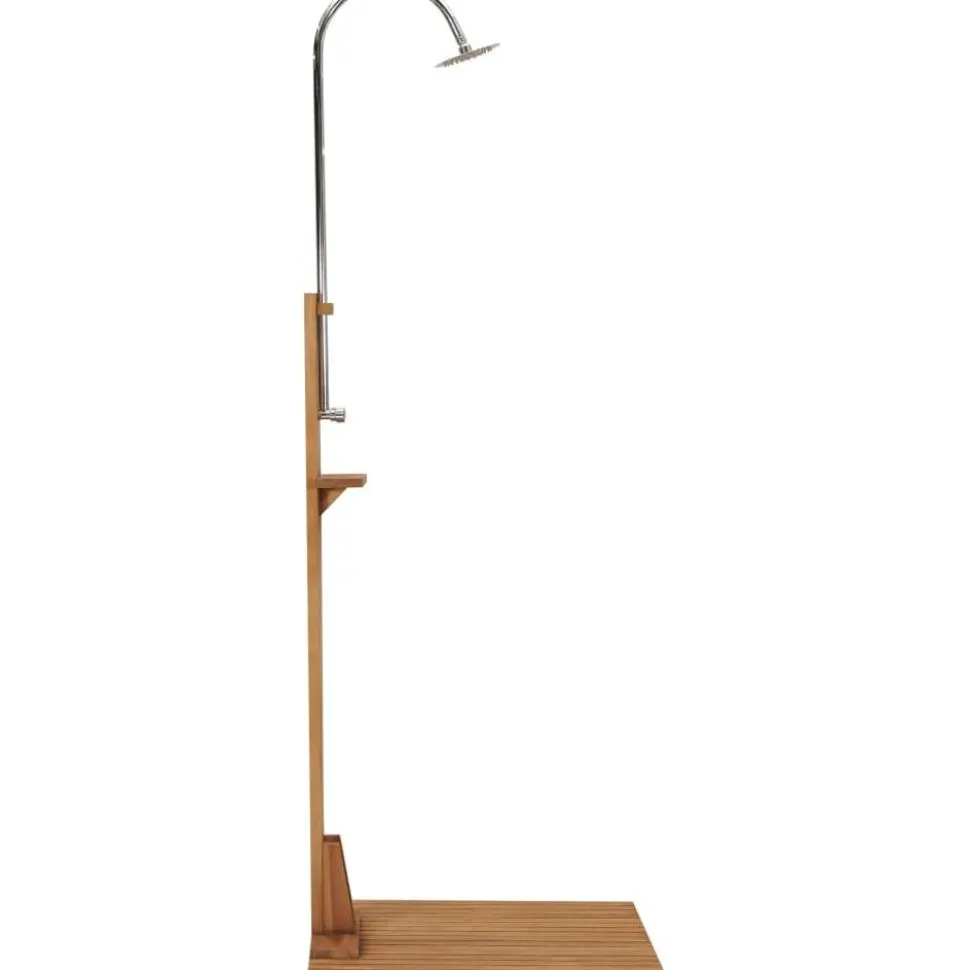 Puutarhasuihku 75x75x210 cm täysi tiikki