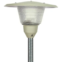 Pylväsvalaisin Airam Puistoprisma, 100W, E27, harmaa