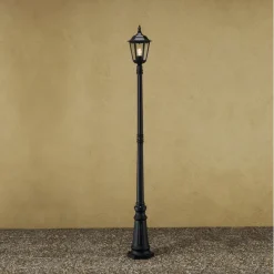 Pylväsvalaisin 7233-750 Firenze musta matta 2200 mm