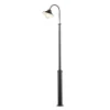 Pylväsvalaisin Konstsmide Vega 560-750 300x550x2400 mm 1-osainen musta