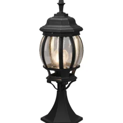Pylväsvalaisin Trio Elvo, 1-os, 49cm, E27, mattamusta