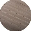 Pöytä Home4You PORTO Ø110,5xK73 cm, beige/harmaa