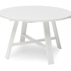 Pöytä Läckö ø120 cm valkoinen