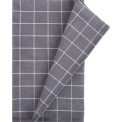Pöytäliina Home4You LINEN 136x136 cm, harmaa neliö