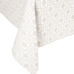 Pöytäliina Home4You PARTY 150x220 cm, kirkas kuvio, beige