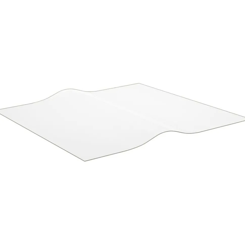 Pöytäsuoja läpinäkyvä 90x90 cm 2 mm pvc