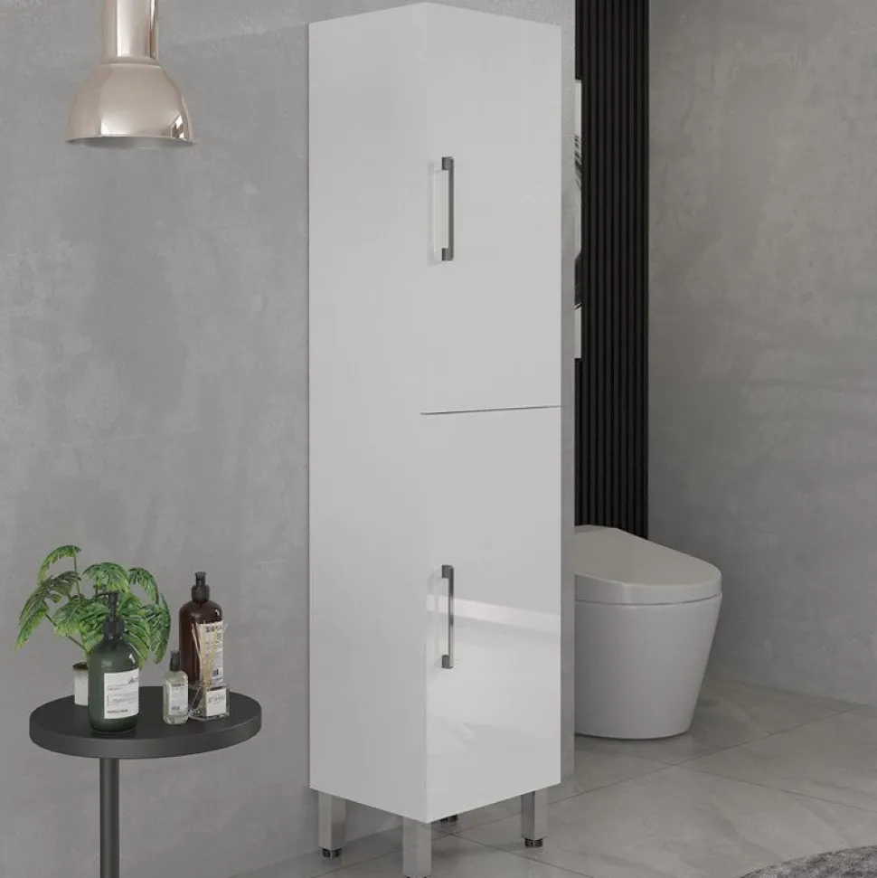 Pyykkikaappi Lektar Indoor Kaisla, pvc, 160cm, valkoinen