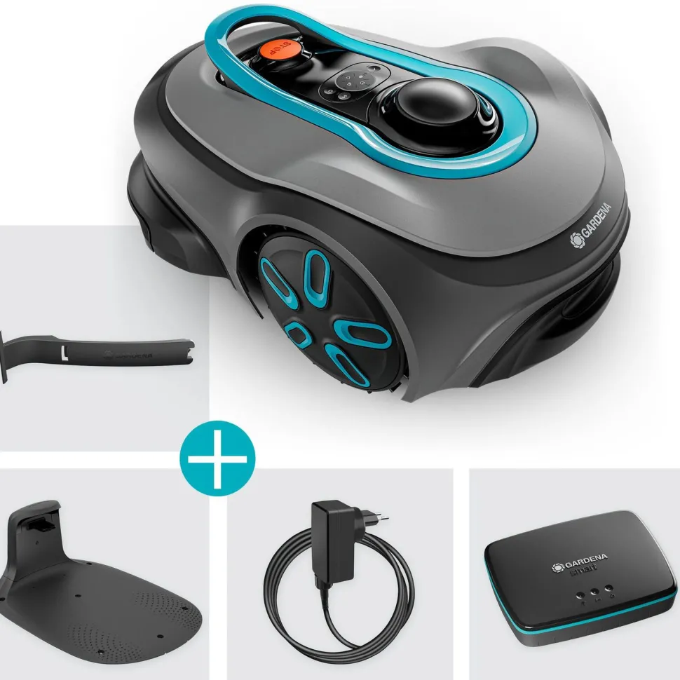 Rajalangaton robottiruohonleikkuri Gardena Smart Sileno Free 1000 1000 m²