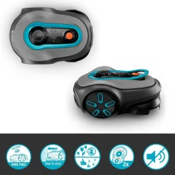 Rajalangaton robottiruohonleikkuri Gardena Smart Sileno Free 1000 1000 m²