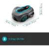 Rajalangaton robottiruohonleikkuri Gardena Smart Sileno Free 1500 1500 m²